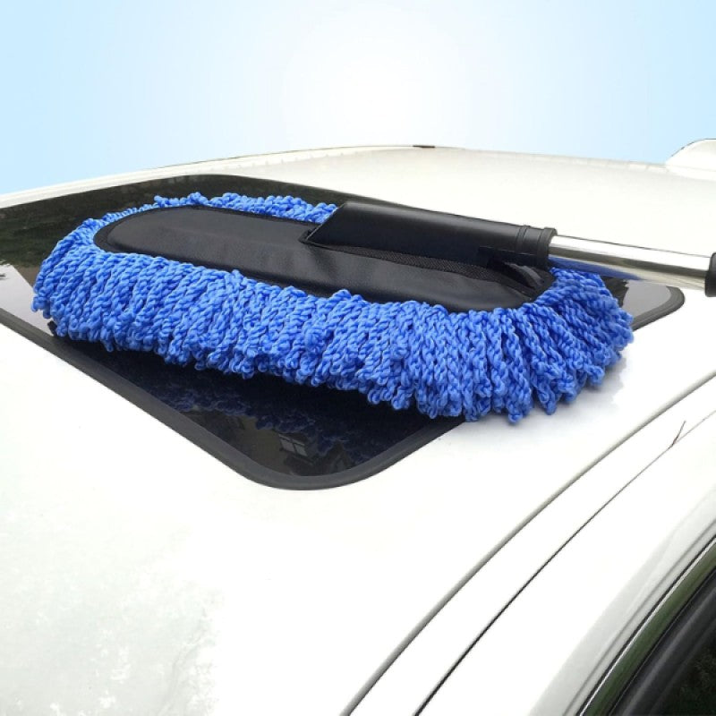 🧽 Teleskopik Mikrofiber Araç Yıkama Fırçası