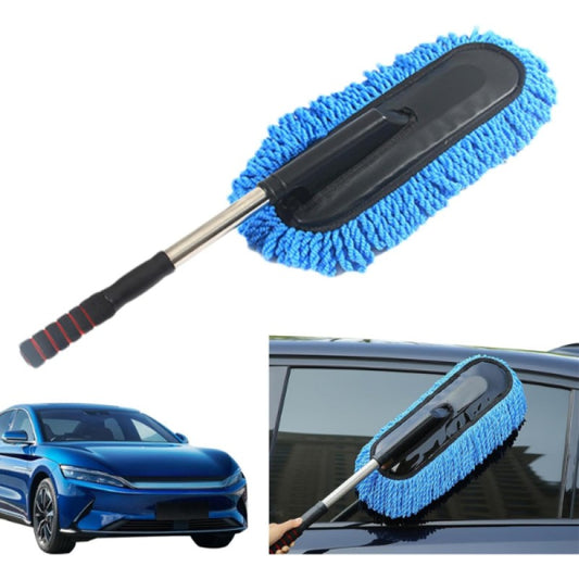 🧽 Teleskopik Mikrofiber Araç Yıkama Fırçası